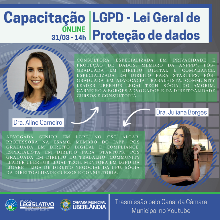 31/03/2021 LGPD - DRA ALINE E DRA JULIANA